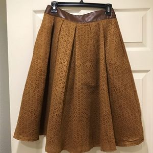 Ryu Suede-like Skirt